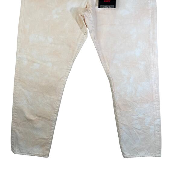 NWT Levi's Premium Women's Wedgie Straight Button Fly Jeans Peach Size 31x28 New - Picture 6 of 12